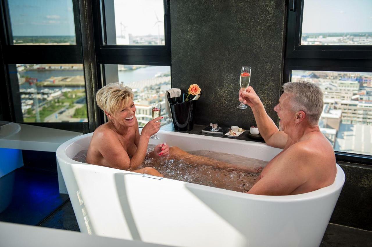 Exclusieve Prive Wellness Penthouse Skynooz Apartman Antwerpen Kültér fotó
