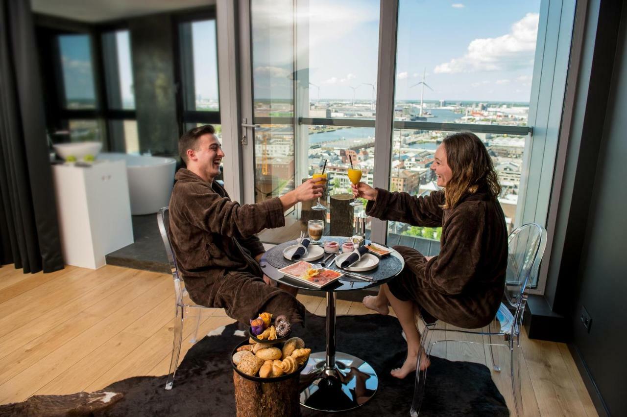 Exclusieve Prive Wellness Penthouse Skynooz Apartman Antwerpen Kültér fotó